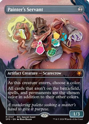 Painter's Servant (Borderless) (SPG-147) - Special Guests