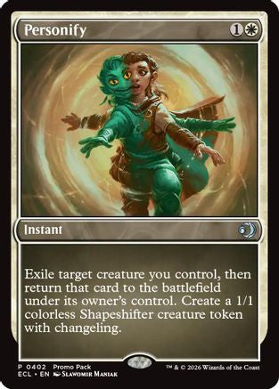 Personify (PPECL-402) - Promo Pack: Lorwyn Eclipsed Foil
