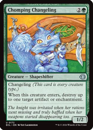 Chomping Changeling (ECL-172) - Lorwyn Eclipsed