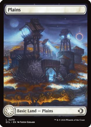 Plains (0279) (ECL-279) - Lorwyn Eclipsed Foil