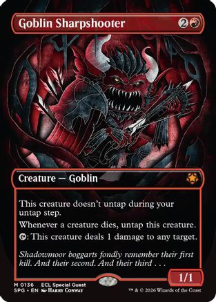 Goblin Sharpshooter (Borderless) (SPG-136) - Special Guests