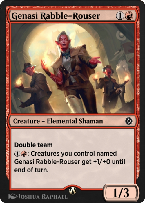 Genasi Rabble-Rouser (HBG-053) - Alchemy Horizons: Baldur's Gate