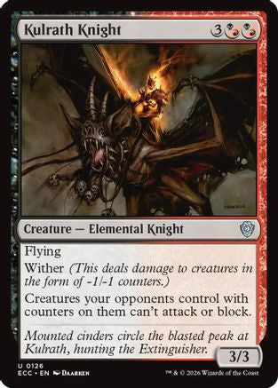 Kulrath Knight (ECC-126) - Commander: Lorwyn Eclipsed