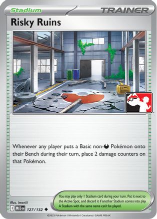 Risky Ruins 127/132  Prize Pack Series Cards - Uncommon