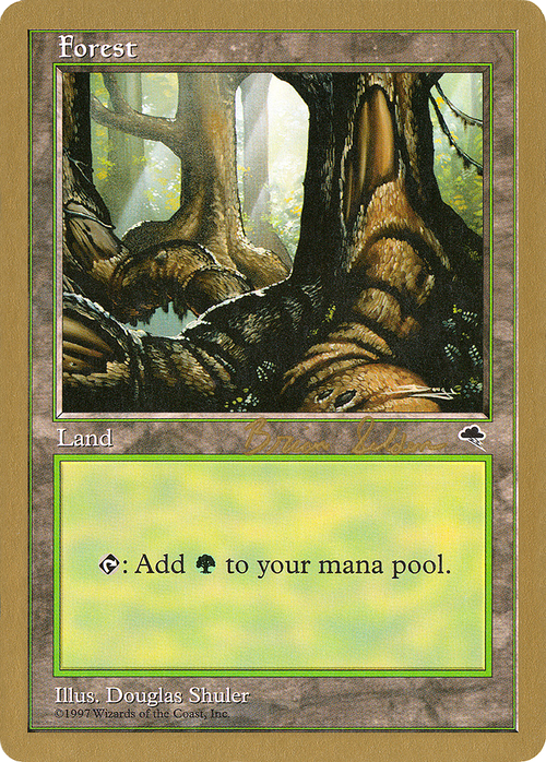 Forest (Pond) - 1998 Brian Selden (TMP) (WCD-) - World Championship Decks 1998
