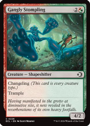 Gangly Stompling (ECL-226) - Lorwyn Eclipsed Foil