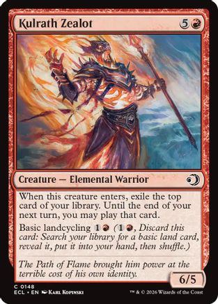 Kulrath Zealot (ECL-148) - Lorwyn Eclipsed