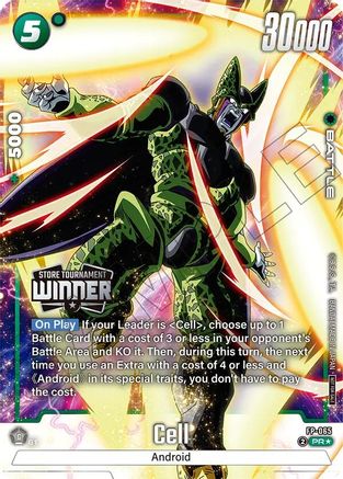 Cell (Tournament Pack -Winner- 09) (FP-065) - Tournament and Championship Promos Holofoil