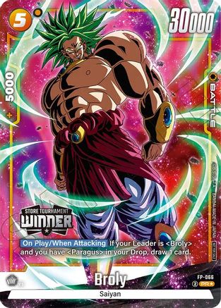 Broly (Tournament Pack -Winner- 09) (FP-066) - Tournament and Championship Promos Holofoil