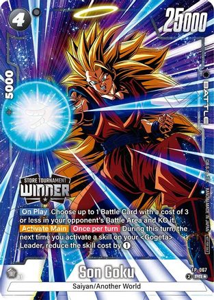 Son Goku (Tournament Pack -Winner- 09) (FP-067) - Tournament and Championship Promos Holofoil