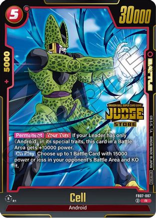 Cell (Judge Pack (Store Judge) 05) (FB07-007) - Tournament and Championship Promos Holofoil
