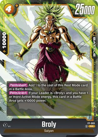 Broly (Ultimate Battle 2026 Vol.1) (FP-069) - Tournament and Championship Promos Holofoil