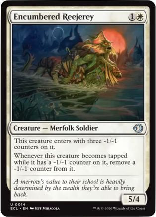 Encumbered Reejerey (ECL-014) - Lorwyn Eclipsed