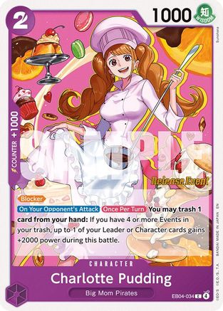 Charlotte Pudding (EB04-034) - The Azure Sea's Seven Release Event Cards
