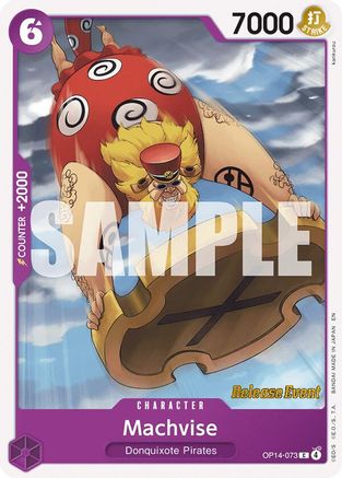 Machvise (OP14-073) - The Azure Sea's Seven Release Event Cards