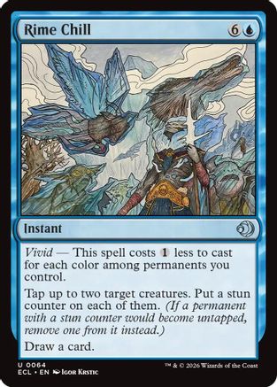 Rime Chill (ECL-064) - Lorwyn Eclipsed