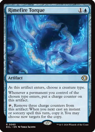 Rimefire Torque (ECL-065) - Lorwyn Eclipsed Foil