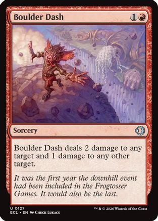 Boulder Dash (ECL-127) - Lorwyn Eclipsed Foil