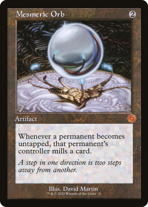 Mesmeric Orb (BRR-031) - The Brothers' War Retro Artifacts