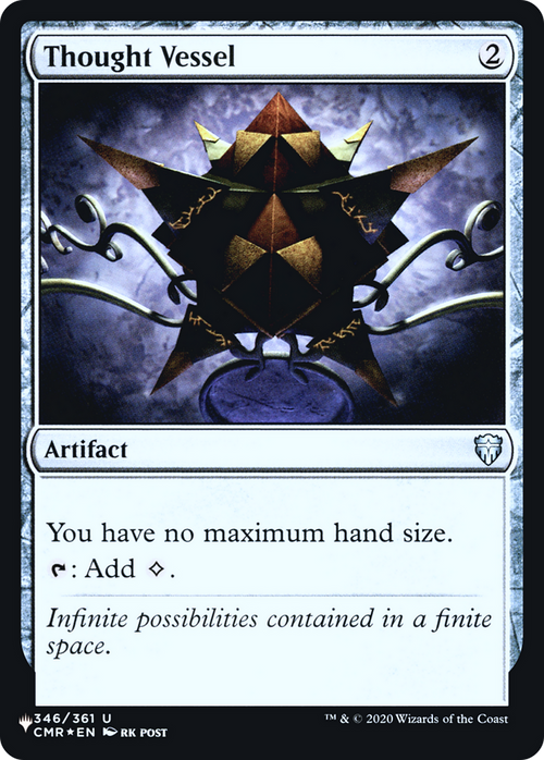 Thought Vessel (CMR) (LIST-346) - The List Foil