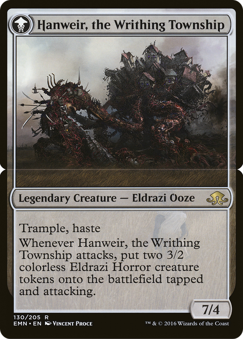 Hanweir, the Writhing Township (EMN-130B) - Eldritch Moon: (mooneldrazidfc)