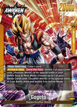 Son Goku/Vegeta // Gogeta (FB09-073) - Dual Evolution