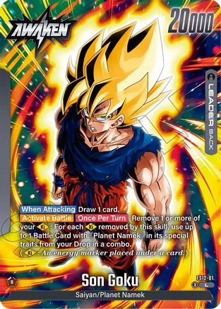 Son Goku - FS12-01 (FS12-01) - Starter Deck EX The Beat of Ki Holofoil