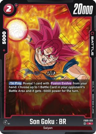 Son Goku : BR - FB09-010 (FB09-010) - Dual Evolution Holofoil