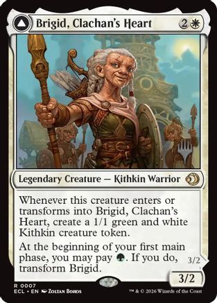 Brigid, Clachan's Heart (PPECL-007) - Promo Pack: Lorwyn Eclipsed