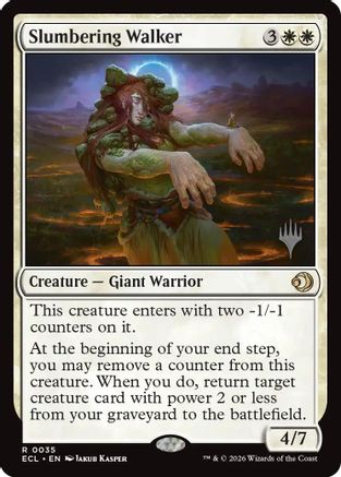 Slumbering Walker (PPECL-035) - Promo Pack: Lorwyn Eclipsed Foil