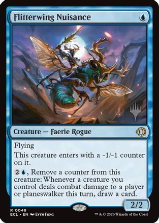 Flitterwing Nuisance (PPECL-048) - Promo Pack: Lorwyn Eclipsed