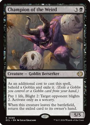 Champion of the Weird (PPECL-095) - Promo Pack: Lorwyn Eclipsed
