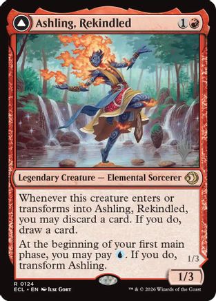 Ashling, Rekindled (PPECL-124) - Promo Pack: Lorwyn Eclipsed