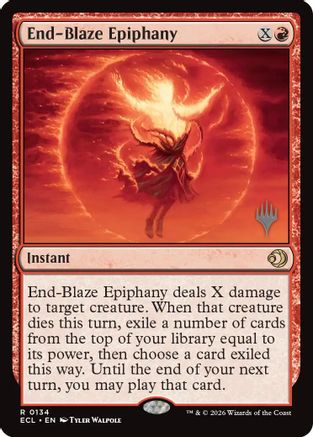End-Blaze Epiphany (PPECL-134) - Promo Pack: Lorwyn Eclipsed