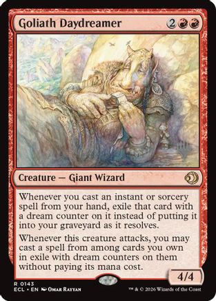Goliath Daydreamer (PPECL-143) - Promo Pack: Lorwyn Eclipsed Foil