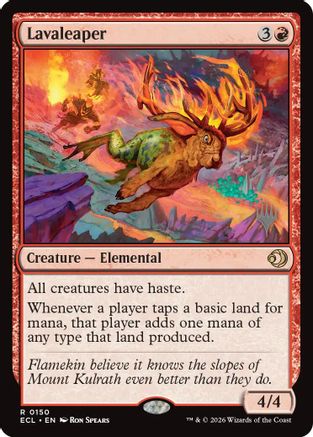 Lavaleaper (PPECL-150) - Promo Pack: Lorwyn Eclipsed Foil