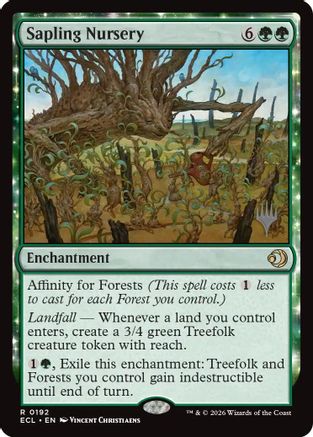 Sapling Nursery (PPECL-192) - Promo Pack: Lorwyn Eclipsed