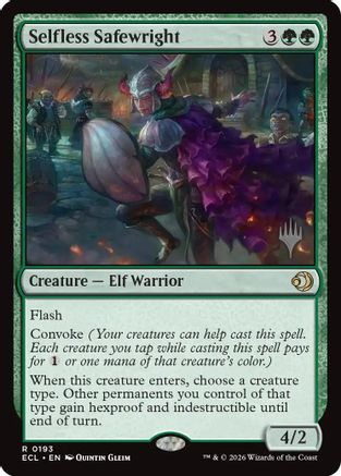 Selfless Safewright (PPECL-193) - Promo Pack: Lorwyn Eclipsed Foil