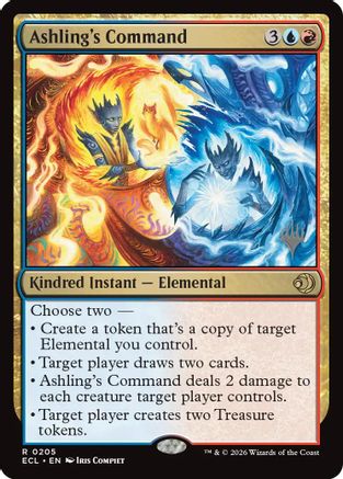 Ashling's Command (PPECL-205) - Promo Pack: Lorwyn Eclipsed
