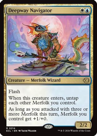 Deepway Navigator (PPECL-214) - Promo Pack: Lorwyn Eclipsed Foil