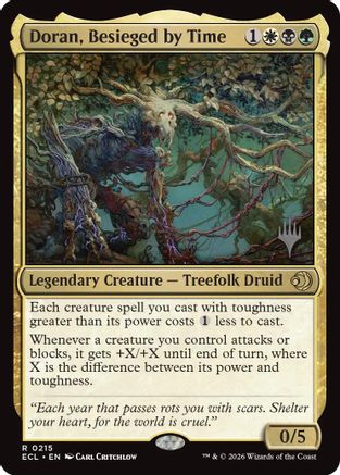 Doran, Besieged by Time (PPECL-215) - Promo Pack: Lorwyn Eclipsed
