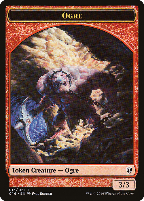Ogre // Bird (007) Double-Sided Token (C16-013) - Commander 2016 Tokens