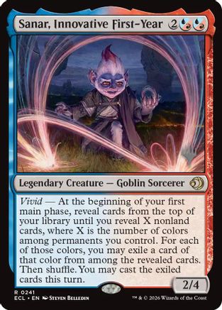 Sanar, Innovative First-Year (PPECL-241) - Promo Pack: Lorwyn Eclipsed Foil