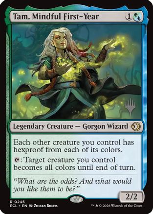 Tam, Mindful First-Year (PPECL-245) - Promo Pack: Lorwyn Eclipsed Foil
