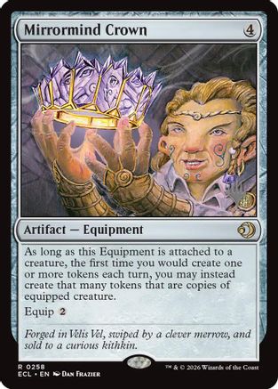 Mirrormind Crown (PPECL-258) - Promo Pack: Lorwyn Eclipsed Foil