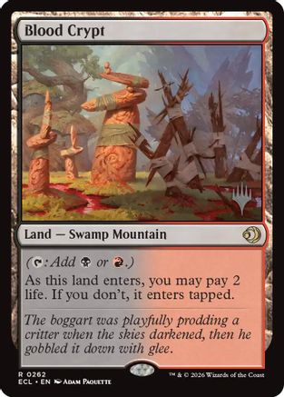 Blood Crypt (PPECL-262) - Promo Pack: Lorwyn Eclipsed