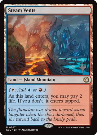 Steam Vents (PPECL-267) - Promo Pack: Lorwyn Eclipsed Foil