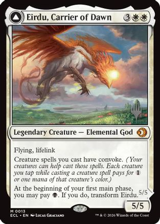 Eirdu, Carrier of Dawn (PPECL-013) - Promo Pack: Lorwyn Eclipsed