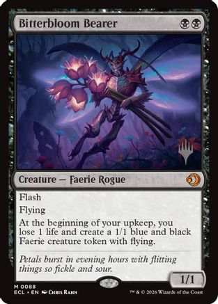 Bitterbloom Bearer (PPECL-088) - Promo Pack: Lorwyn Eclipsed