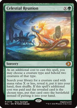 Celestial Reunion (PPECL-170) - Promo Pack: Lorwyn Eclipsed Foil